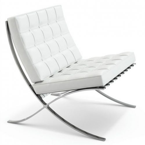 Poltrona Barcelona Half-leather