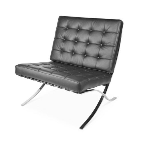 Poltrona Barcelona Half-leather - Image 5