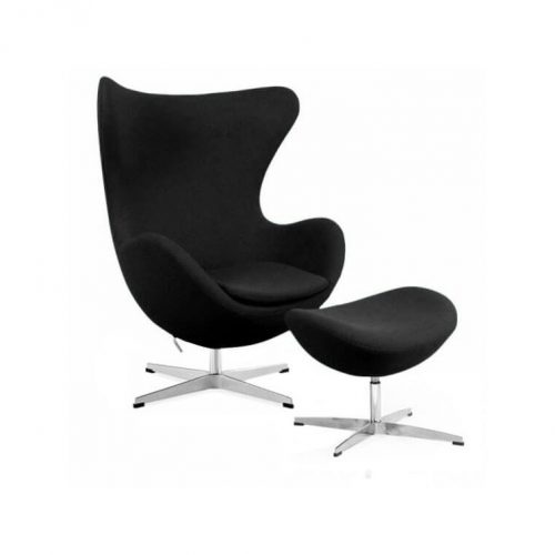 Egg Chair com ottoman - Image 5