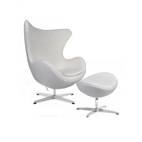 Egg Chair com ottoman - Image 7