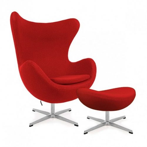 Egg Chair com ottoman