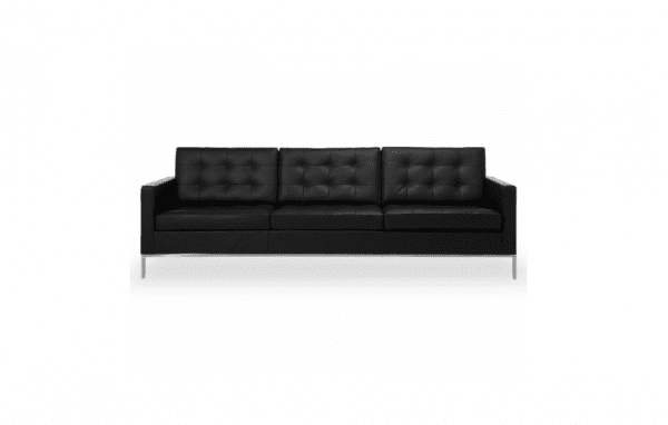 sofá 3 lugares "florence knoll"