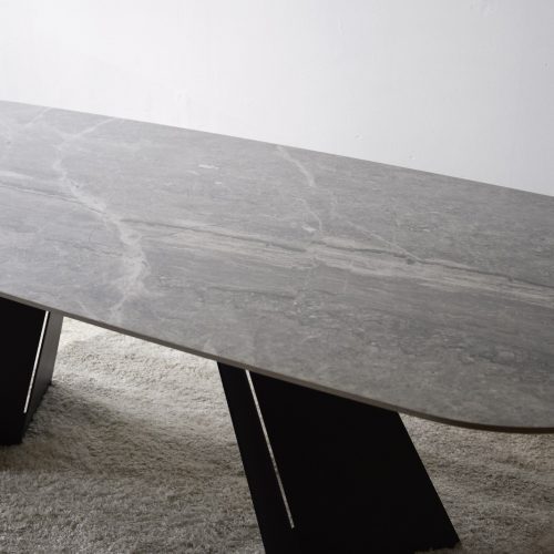 mesa jantar marble black - Image 3