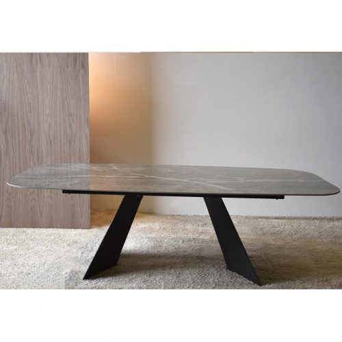 mesa jantar marble black