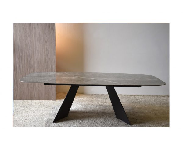 mesa jantar marble black