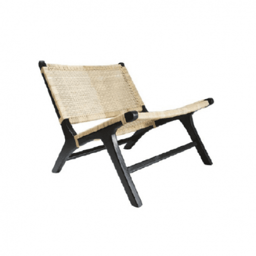 cadeira rattan dark