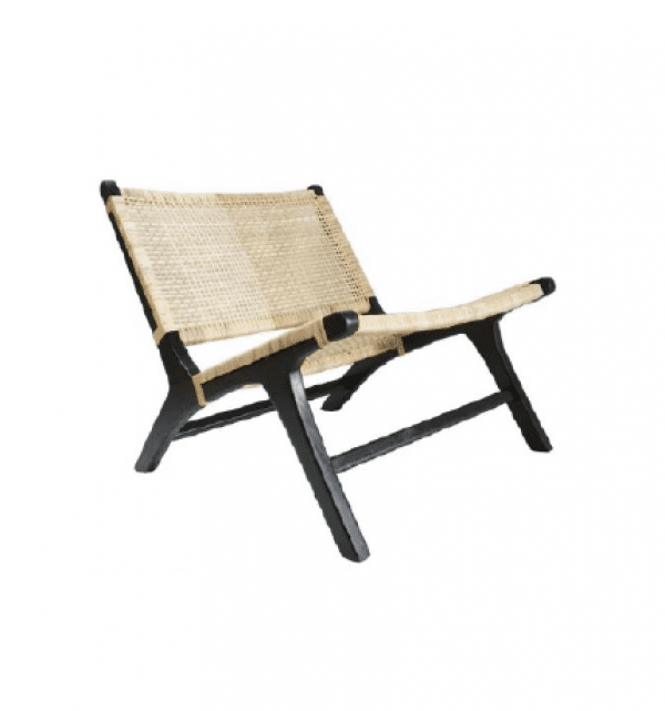 cadeira rattan dark