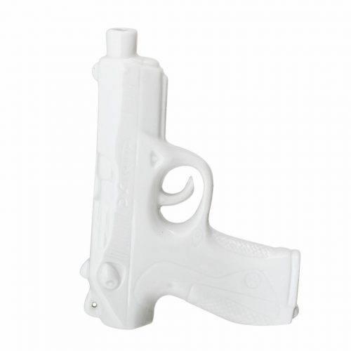 white gun