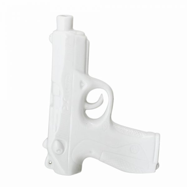 white gun