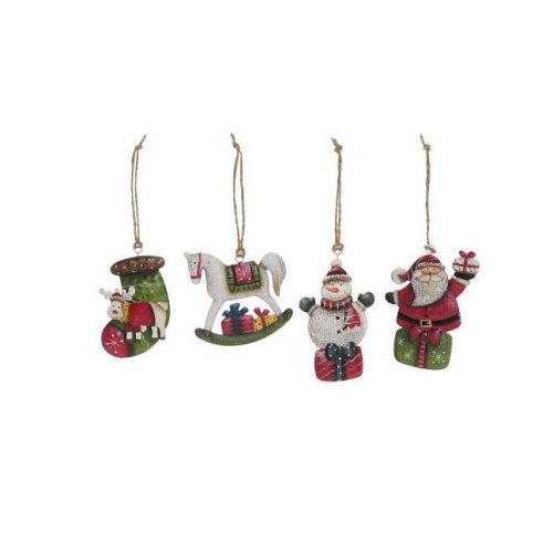 conjunto 4 pendentes natal II