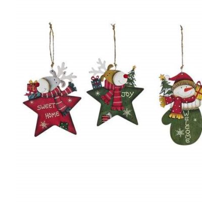 conjunto 3 pendentes natal