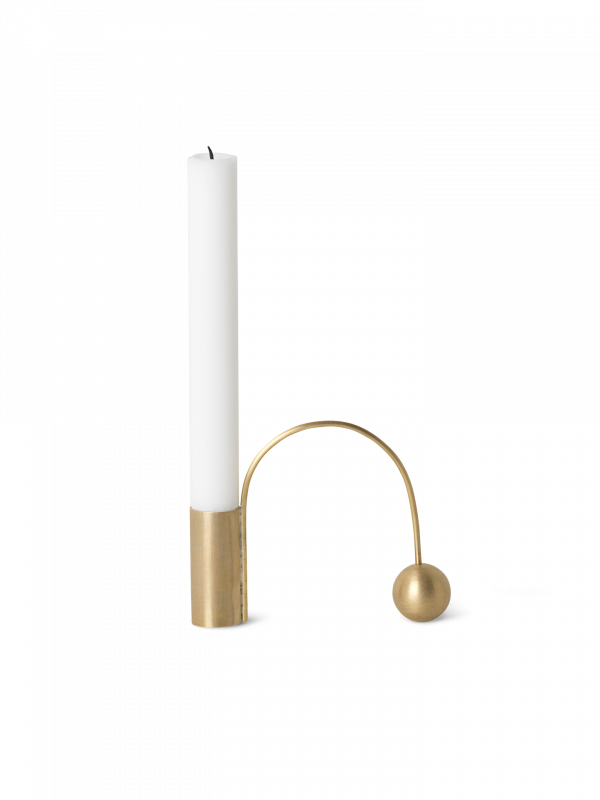 Aesthetic balance candle holder - ferm living