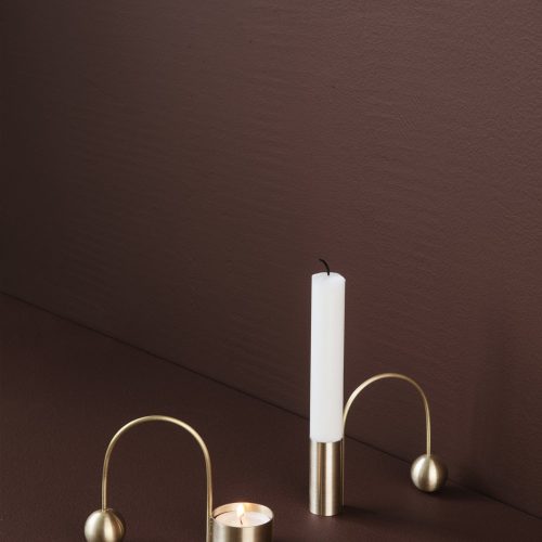 Aesthetic balance candle holder - ferm living