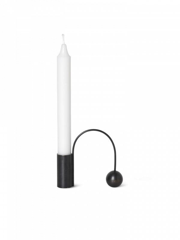 Aesthetic balance candle holder - ferm living