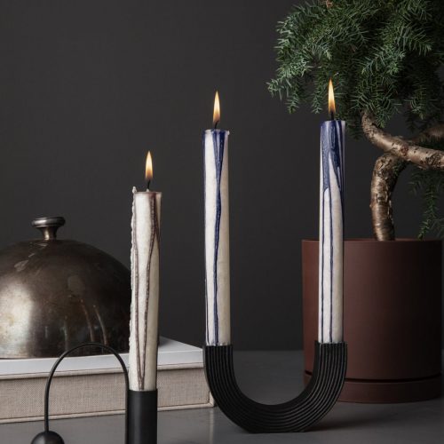 Aesthetic balance candle holder - ferm living