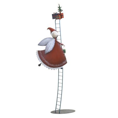 anjo na escada metal