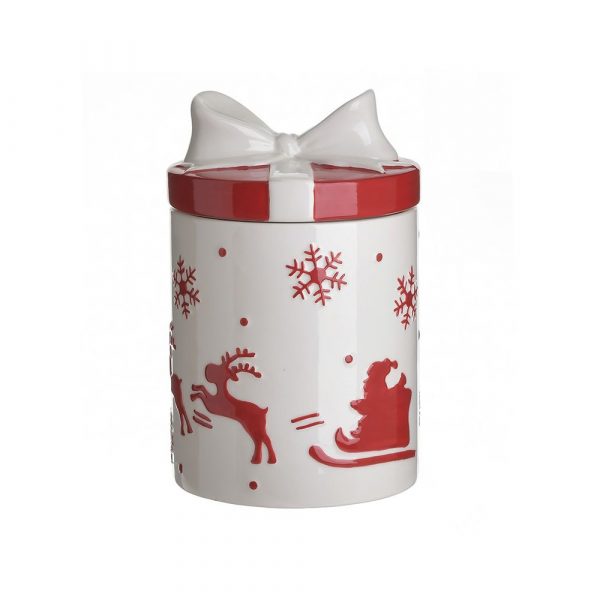 ceramic cookie jar present III