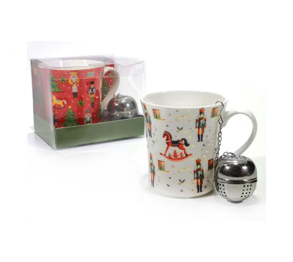 caneca chá xmas