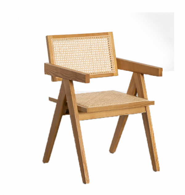 Cadeira rattan natural