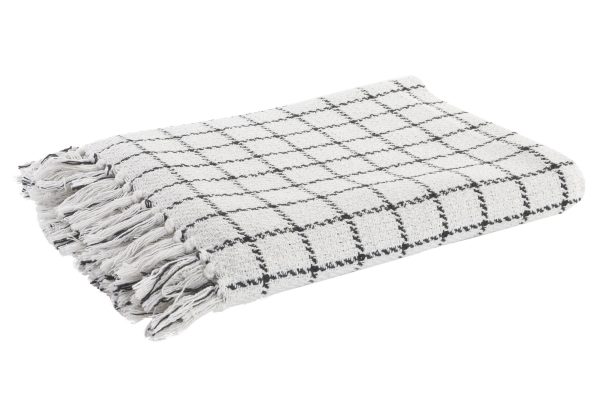 manta plaid bw