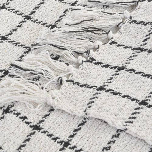 manta plaid bw