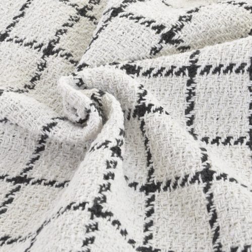 manta plaid bw - Image 3