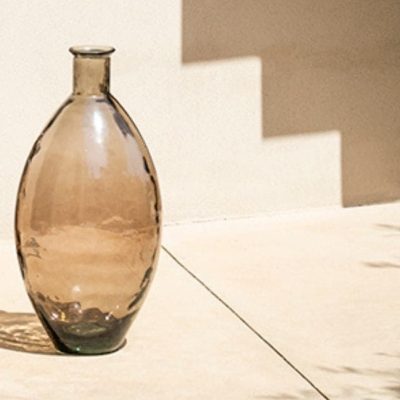jarrão brown glass I