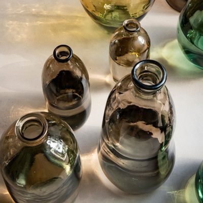 jarroes brown glass