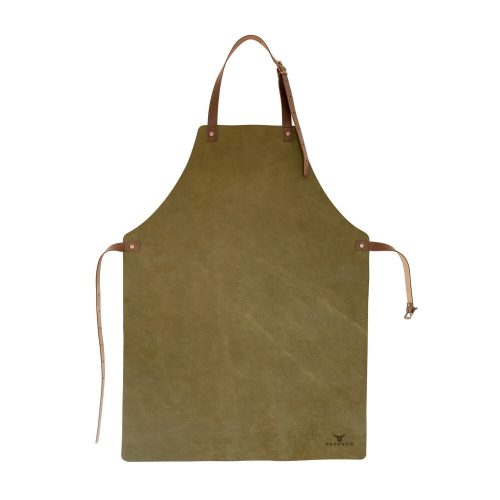 Avental Couro genuíno - Soft Series Olive