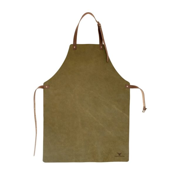 Avental Couro genuíno - Soft Series Olive
