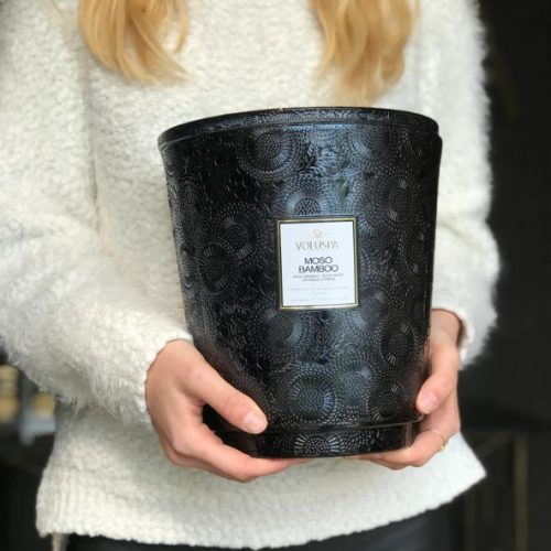 Vela de lareira MOSO BAMBOO 5 WICK - Voluspa - Image 3