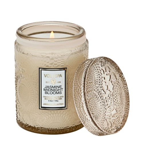 jasmine midnight blooms - SMALL JAR CANDLE