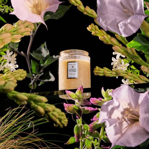 jasmine midnight blooms - SMALL JAR CANDLE - Image 4