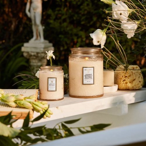 jasmine midnight blooms - SMALL JAR CANDLE