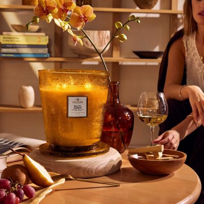 Baltic Amber 5 Wick Hearth Candle - VOLUSPA