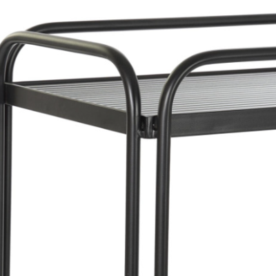 CONSOLA METAL VIDRO PRETO - Image 4