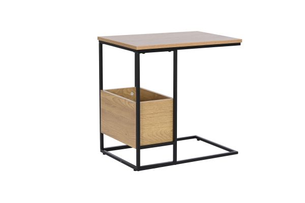 Mesa Auxiliar Metal Natural