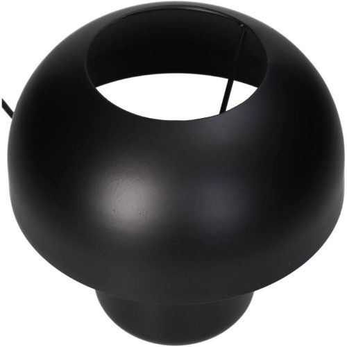 Candeeiro mushroom black