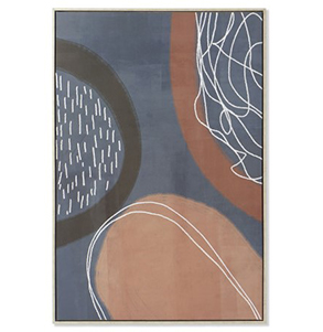 quadro abstrato tela tecido II