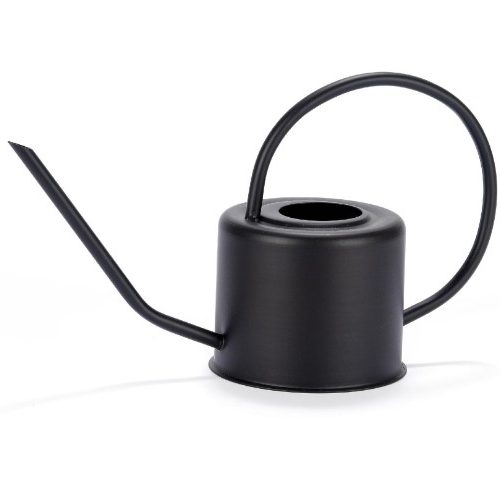 Regador metal preto
