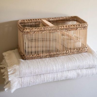 Cesta em bambu