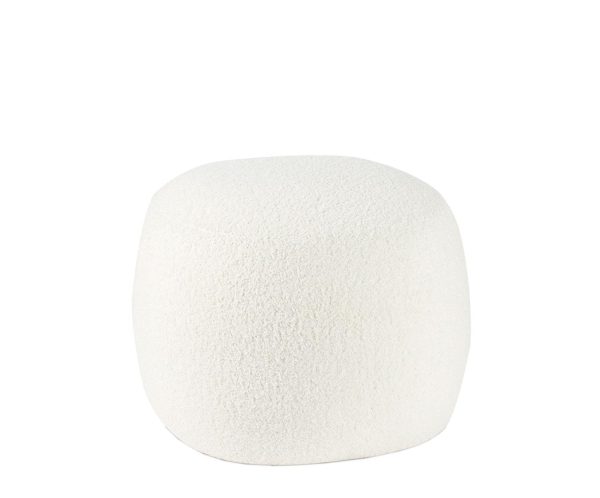 puff BOUCLÉ branco