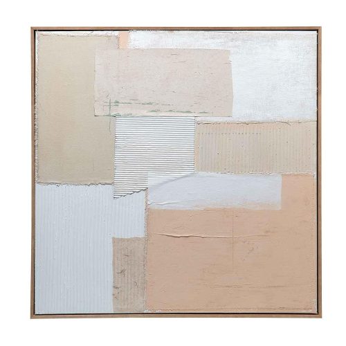 Quadro abstrato textura cor