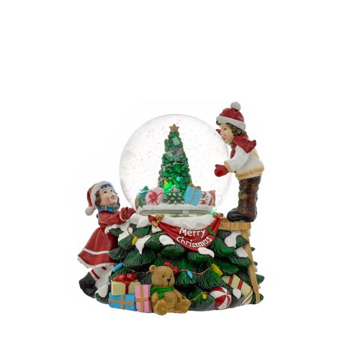 globo de neve meninos