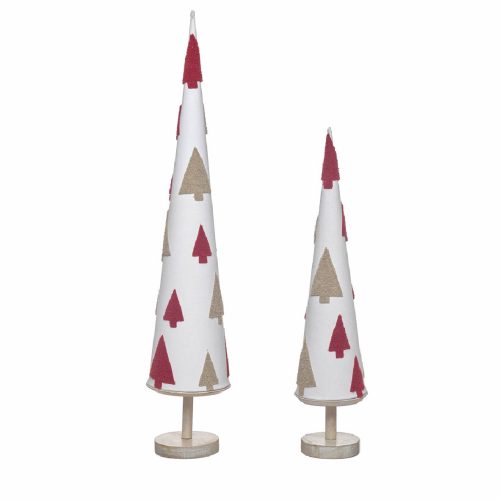 árvore white and red
