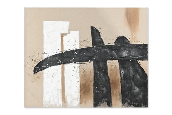 QUADRO TECIDO ABSTRATO
