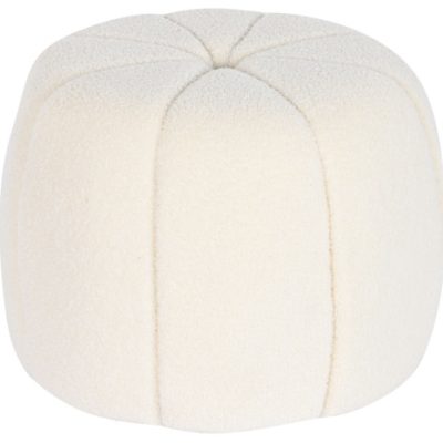 Puff BRANCO BOTÃO