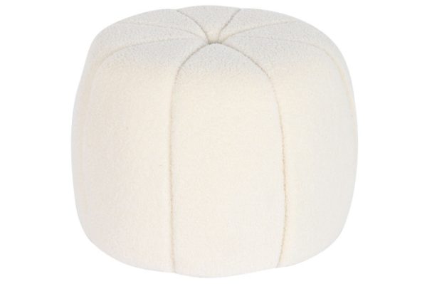 Puff BRANCO BOTÃO