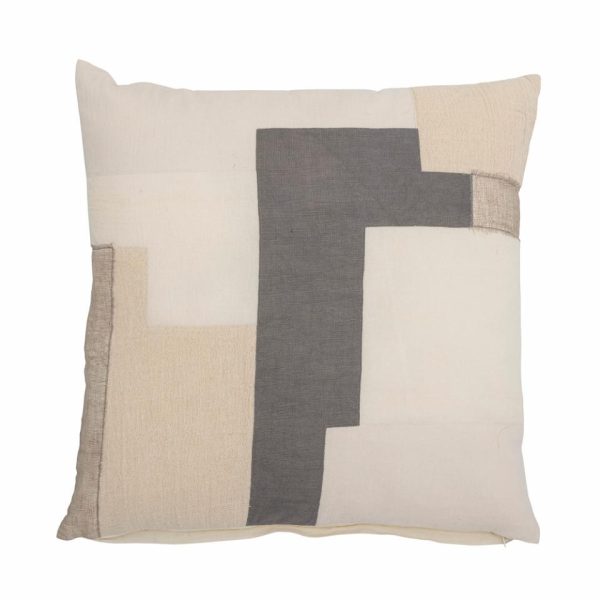 Maje Cushion, Nature, Cotton