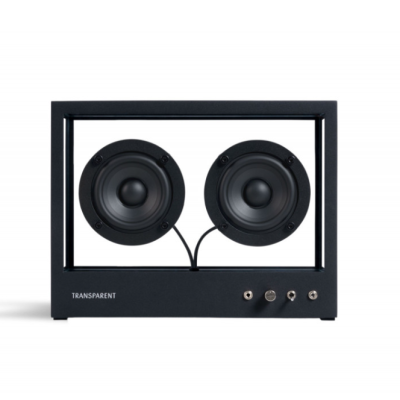 Coluna de som - Small Transparent Speaker Black